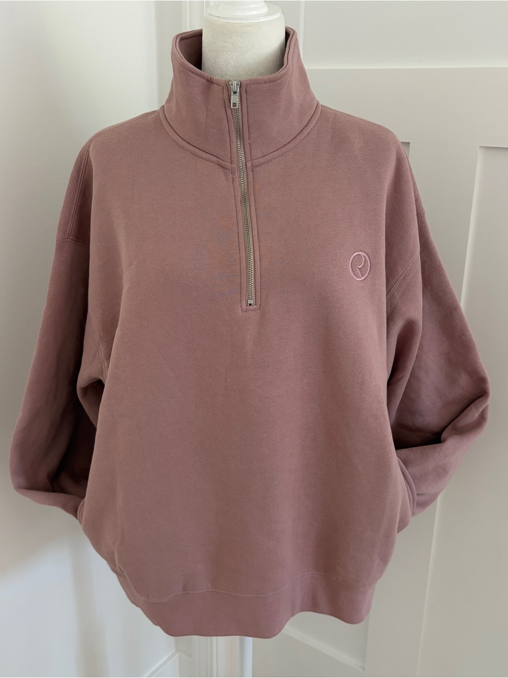Rare Beauty by Selena Gomez Everyday Quarter Zip Sweatshirt Size L NWOT*A24 - Picture 3 of 8